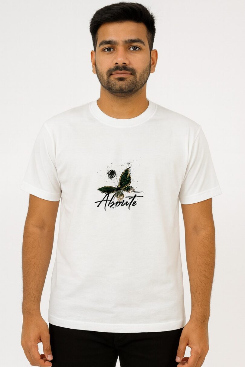 White Best Digital Print T-shirt